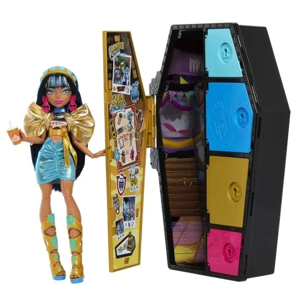Monster High Skulltimate Sırlar Bebeği Cleo