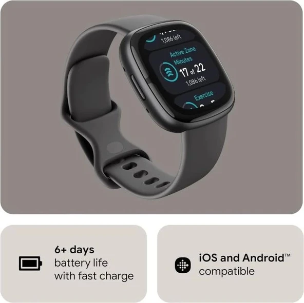 Fitbit Sense 2 Gelişmiş Sağlık ve Fitness Akıllı Saati - 7