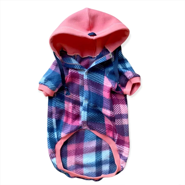 Mini Suqare Pie Kapşonlu Ceket Sweat by Kemique Köpek Kazağı - 8