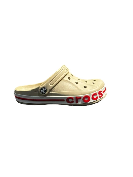 Crocs Bayaband Bej/Kırmızı