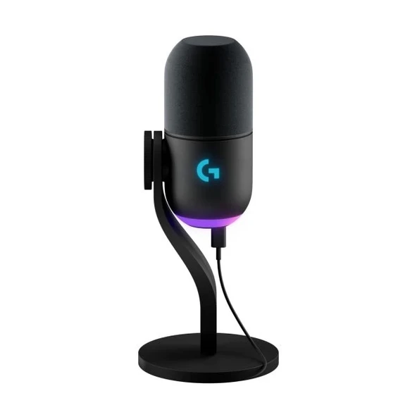 Logitech G Yeti GX Dinamik RGB Oyun Mikrofonu Black Gaming Mic