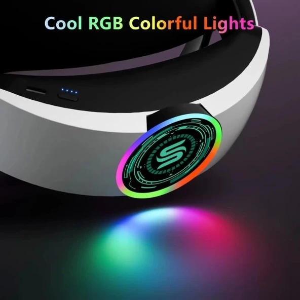 Oculus Quest 2 için 10000mAh Pilli Kafa Bandı - 3