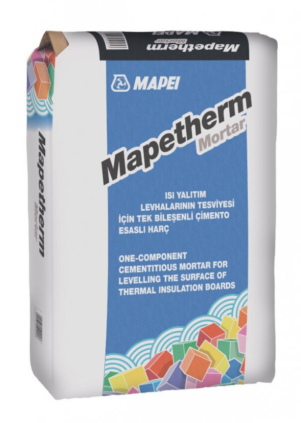 MAPEI MAPETHERM MORTAR ISI YALITIM LEVHALARI İÇİN YÜZEY SIVASI