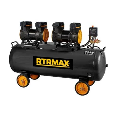 YÜKSEK HIZLI YAĞSIZ KOMPRESÖR 100 LT 8 BAR 4.0 HP