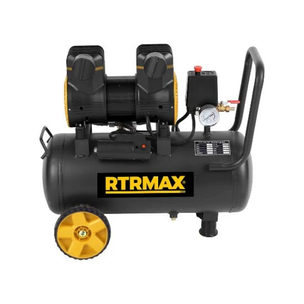 YÜKSEK HIZLI YAĞSIZ KOMPRESÖR 50 LT 8 BAR 2.0 HP