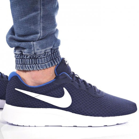 Nike Tanjun Erkek Mavi Günlük Ayakkabı - 812654-414