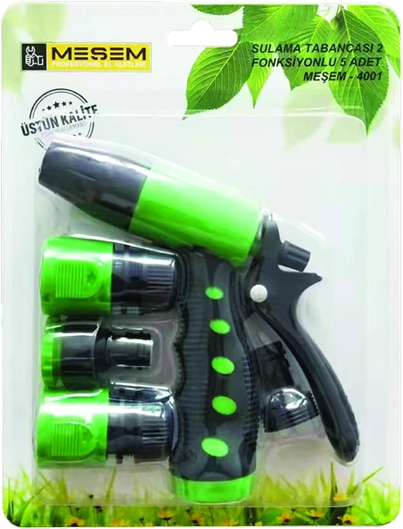 MEŞEM 2 FONK. 5 Lİ SET SULAMA TABANCASI 4001