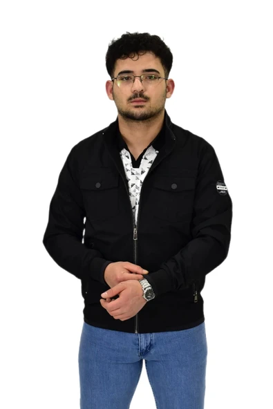 Erkek Mevsimlik Spor Mont 8093 BGL-ST04511 - Resim 3