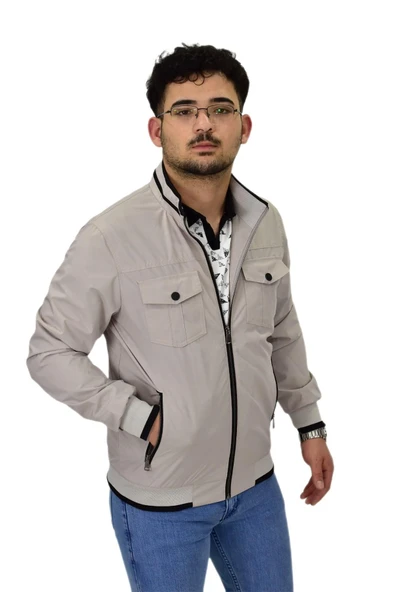 Erkek Mevsimlik Spor Mont 8093 BGL-ST04511 - Resim 12