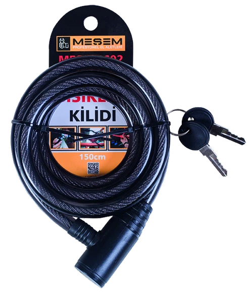 MEŞEM BİSİKLET KİLİDİ 80 CM 601