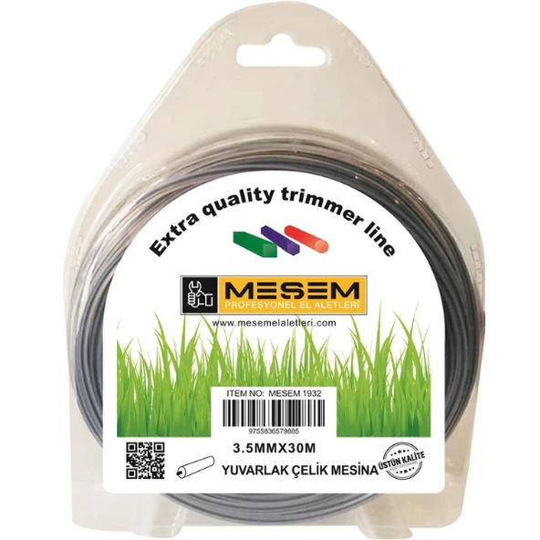 MEŞEM MİSİNA İPİ YUVARLAK 3 MM*35 MT 1940