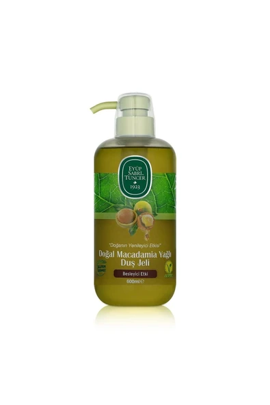 Eyüp Sabri Tuncer Macadamia Şampuan, Duş Jeli ve Zeytinyağlı Saç Bakım Kremi 600 ML - Resim 2