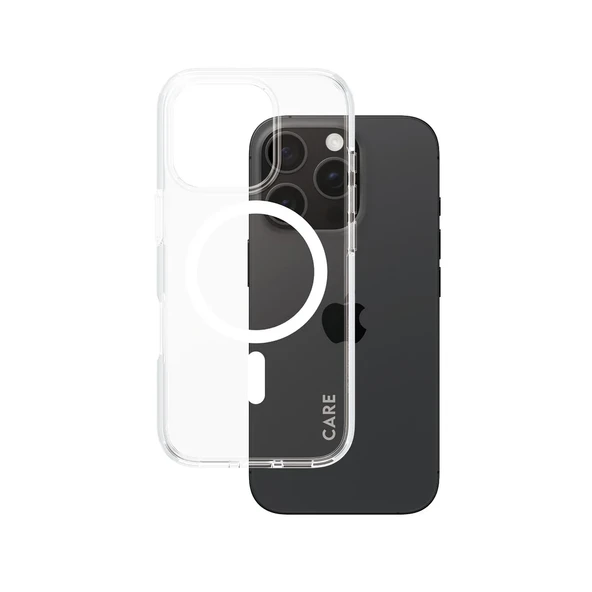 PanzerGlass Care by iPhone 16 Pro Flagship Urban Combat MagSafe Şeffaf Kılıf - 2