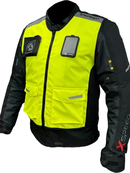 Stella Motosiklet Reflektör Yelek - 3