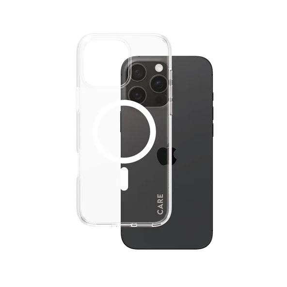 PanzerGlass Care by iPhone 16 Pro Max Flagship Urban Combat MagSafe Şeffaf Kılıf - 2