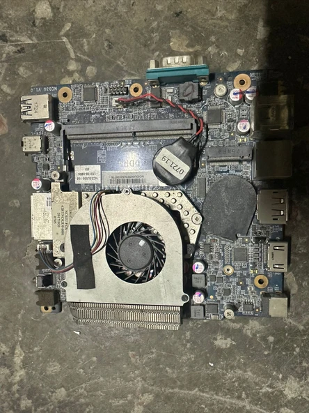Shuttle NC02U w/ Intel Celeron 3855U ANAKART VE İŞLEMCİ 2.EL KULLANILMIŞ