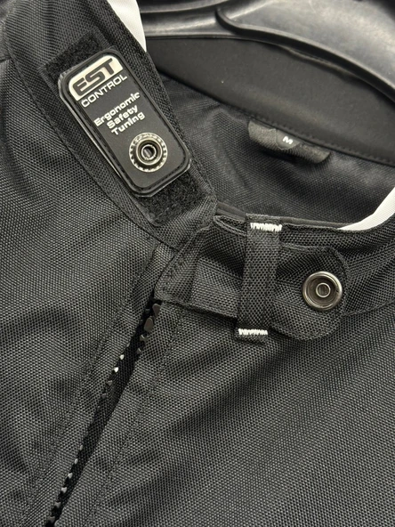 Zeus 4 Mevsimlik Korumalı Motosiklet Montu Yeni Sezon Siyah Beyaz - 3