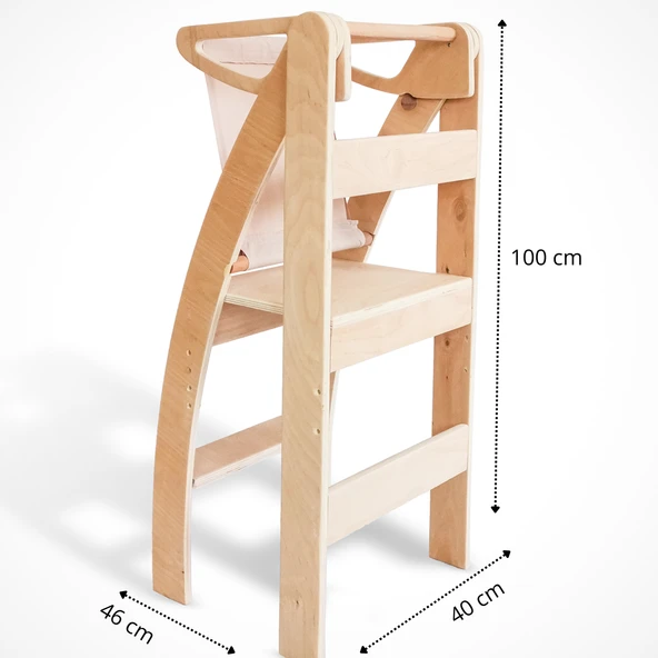 Öğrenme Kulesi Katlanabilir ve 3 Kademeli Yükseklik - 3