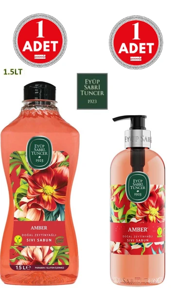 Eyüp Sabri Tuncer Amber Sıvı Sabun 500 ml ürün görseli