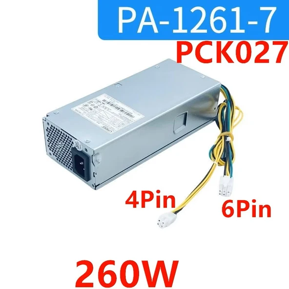 Lenovo 510S V530S  PA-1261-7 PCK027 6Pin 260W Power 2.EL KULLANILMIŞ - 3