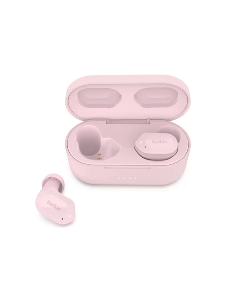 Belkin Soundform Play True Wireless Kablosuz Kulaklık Pembe