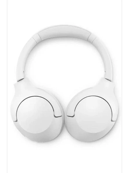 Beyaz Kulak üstü wireless Bluetooth Kulaklık - 4