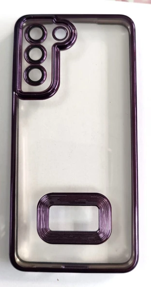 Samsung Galaxy S21 FE Uyumlu Yumuşak Şeffaf Lazer Kenarlı Kılıf - Resim 5