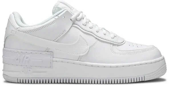 Nike Air Force 1 Shadow Triple White Spor Ayakkabı