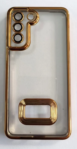 Samsung Galaxy S21 FE Uyumlu Yumuşak Şeffaf Lazer Kenarlı Kılıf - Resim 2