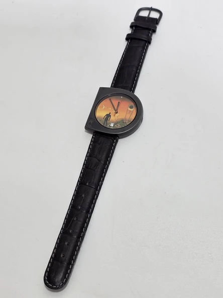 Derendinger Art Watch Antonio Caldarera 37mm Deri Kordon Kol Saati Limited Edition 2.El - 2