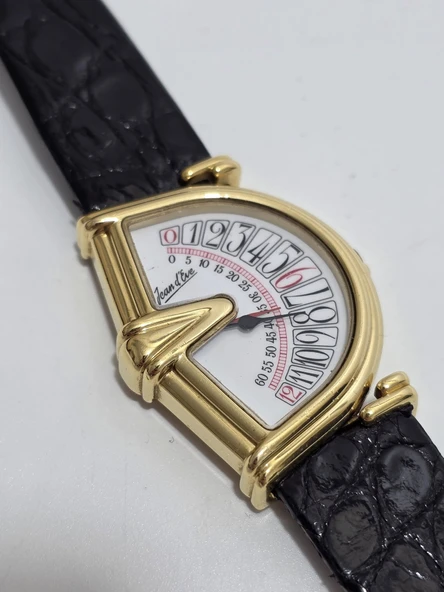 Jean D'Eve Sectora Half Moon Deri Kordon Kadın Kol Saati 2.El