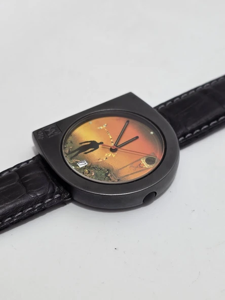 Derendinger Art Watch Antonio Caldarera 37mm Deri Kordon Kol Saati Limited Edition 2.El - 3