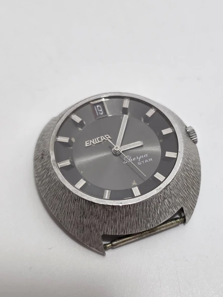 Enicar Sherpa Star 35mm Kadın Kol Saati 2.El (Kordonsuz) - Resim 7