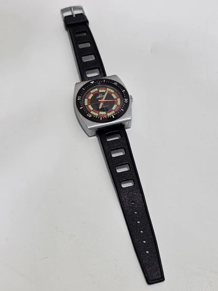 Nelco Shockproof 42,8x39,5mm Deri Kordon Erkek Kol Saati 2.El (Model 2) - Resim 2