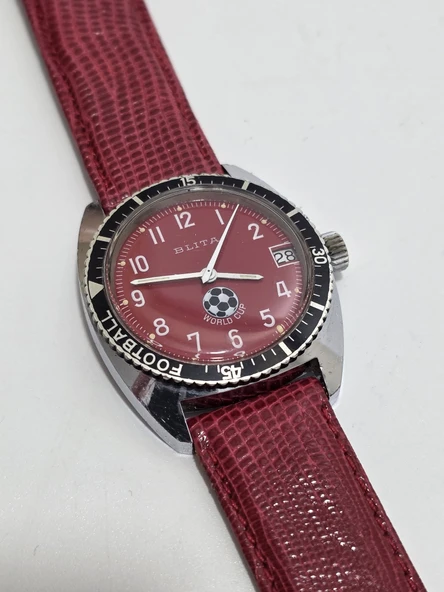 Blita 35.5mm Deri Kordon Erkek Kol Saati 2.El