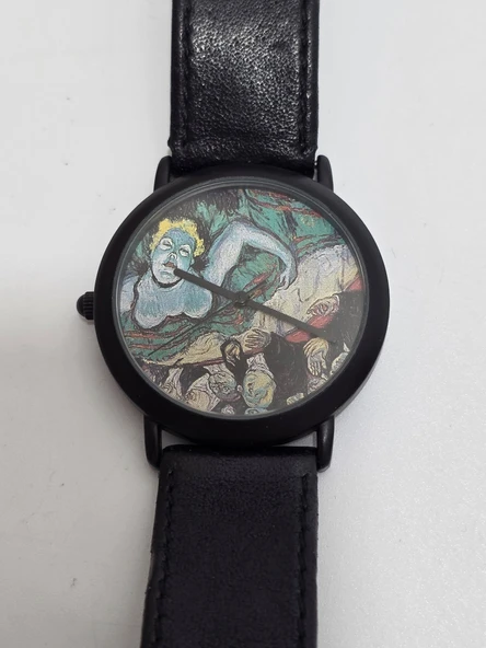 G. Smudja Art 35mm Limited Edition Deri Kordon Kol Saati 2.El - 4
