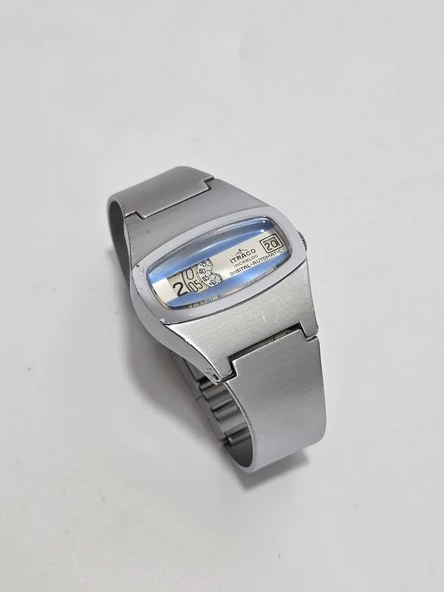 Itraco Incabloc Jump Hour 38mm Çelik Kordon Erkek Kol Saati 2.El