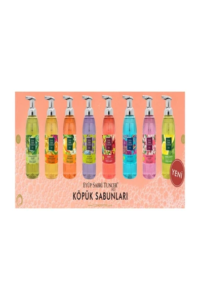 Zeytinyağlı Amber Köpük Sabun 500ml X 4 Adet - Resim 3