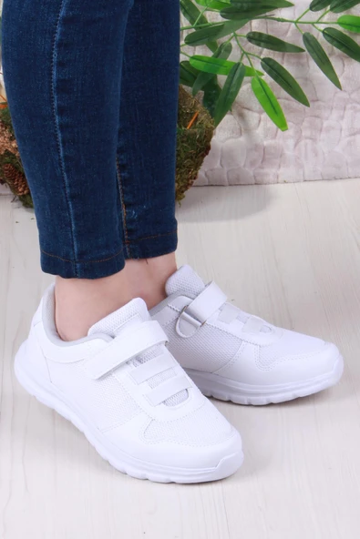 Fort 0616 Sea Anatomik Cırtlı Rahat Esnek Hafif Kadın Spor Ayakkabı - Resim 6