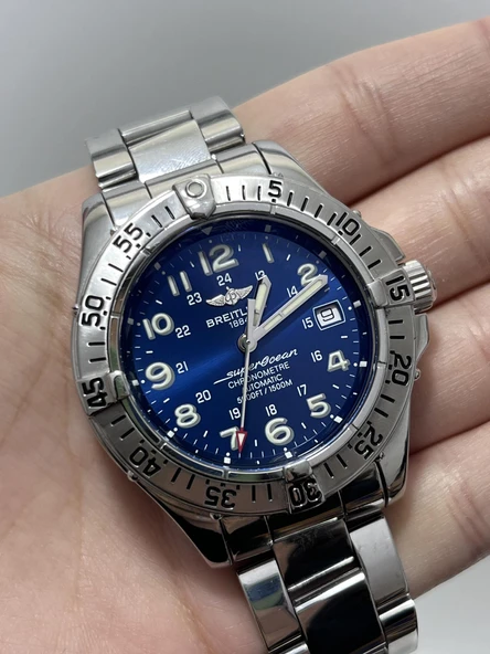 Breitling Superocean 45,5mm Çelik Kordon Erkek Kol Saati A17360 2. El