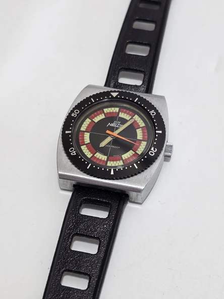 Nelco Shockproof 42,8x39,5mm Deri Kordon Erkek Kol Saati 2.El (Model 2) ürün görseli