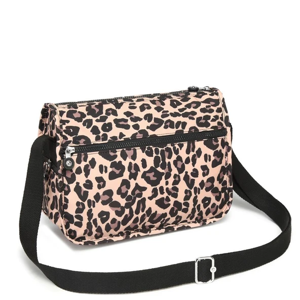 Kadın Postacı Omuz Çantası Smart Bags 1128 Leopar - 3