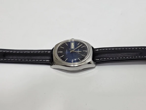 Luxor 37mm Deri Kordon Erkek Kol Saati 2.El - Resim 7