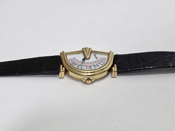 Jean D'Eve Sectora Half Moon Deri Kordon Kadın Kol Saati 2.El - 7