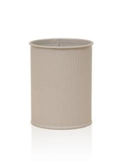 The Mia Stripe Tezgah Üstü Kaşıklık Bej 13x11 Cm STP0021