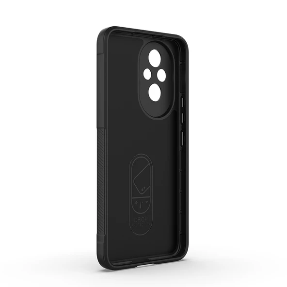 Honor 200 Kılıf Esnek TPU Oyuklu Arka Yüzey Tasarımlı Etnik Silikon Kapak - Resim 12