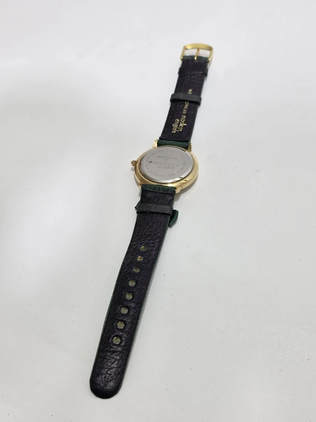 Modern English Gala 38mm Taşlı Deri Kordon Kol Saati 2.El - 3