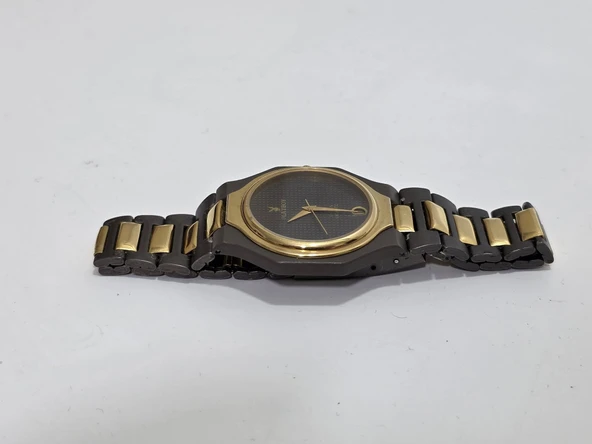 Playboy 33mm Sekizgen Kasa Çelik Kordon Kol Saati 2.El - 4