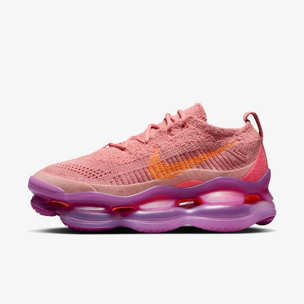 Nike Air Max Scorpion Flyknit Red Stardust/ Cedar-Guava Ice Spor Ayakkabı - 2