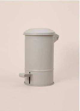 The Mia Stripe Mutfak Ve Banyo Çöp Kovası Bej 5 Lt STP0025 - 4